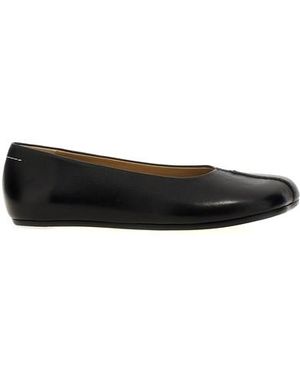 MM6 by Maison Martin Margiela Ballerina pelle - Nero