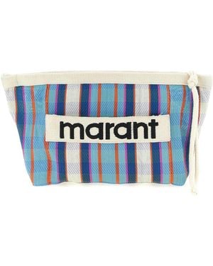 Isabel Marant 'powden' Clutch - Blue