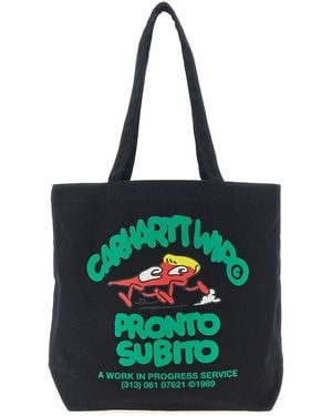 Carhartt Schopper-Tasche "Canvas Graphic Tote" - Rot