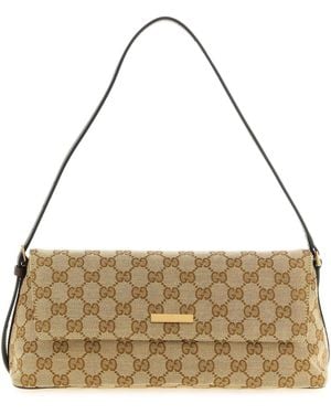 Gucci Mittlere 'Madison' Schultertasche - Natur