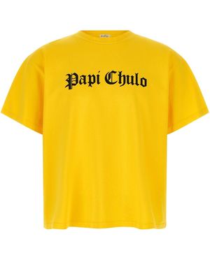 Second/Layer 'papi Chulo' T-shirt - Yellow