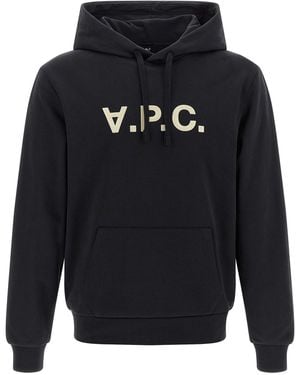 A.P.C. Kapuzenpullover "Grand Vpc" - Blau