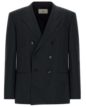 Ami Paris Blazer Lana - Nero