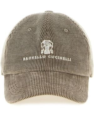 Brunello Cucinelli 'baseball' Cap - Multicolour