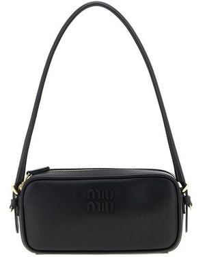 Miu Miu 'arcadie' Pouch - Black