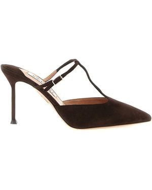 Aquazzura 'sorbonne' Mules - Black
