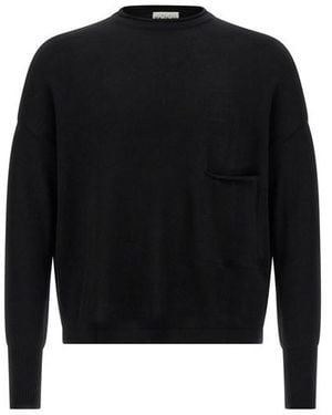 Ma'ry'ya Wool Sweater - Black