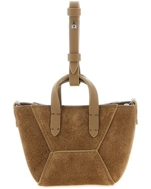 Brunello Cucinelli Mikro-Tasche "Bc Duo" - Braun