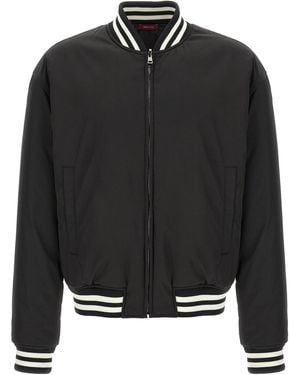 Gucci Wendbare Bomberjacke "Gg" - Schwarz