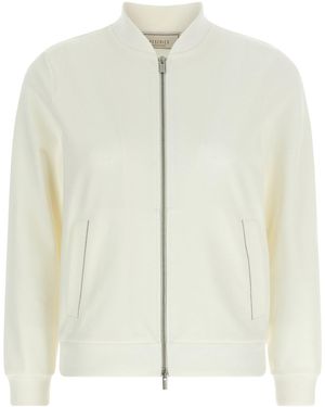 Peserico 'punto Luce' Sweatshirt - White