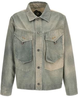 Objects IV Life 'traditional Denim' Jacket - Grey