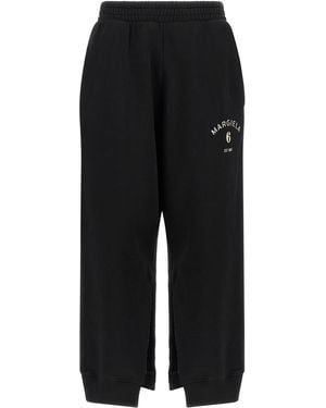 MM6 by Maison Margiela Split Joggers - Black