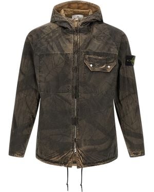 Stone Island Overshirt '1200038' - Grigio