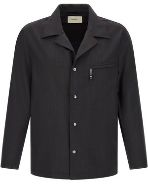 Second/Layer 'fairmont Safari' Shirt - Black