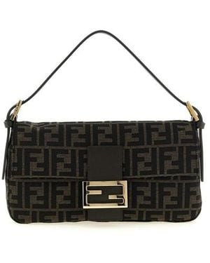 Fendi Borsa A Spalla 'Baguette 26424' - Nero