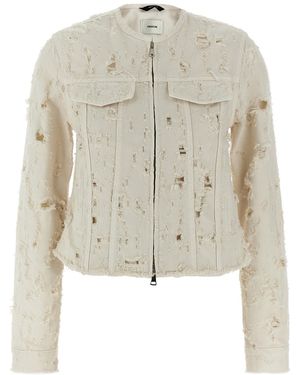 Haikure Jacke "Jena" - Weiß