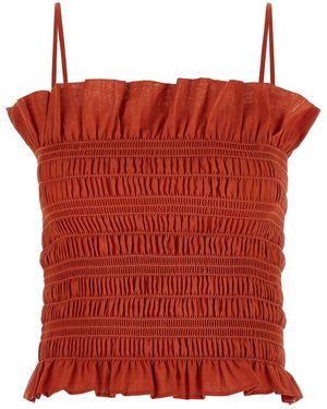 ANDAMANE 'suri' Top - Red