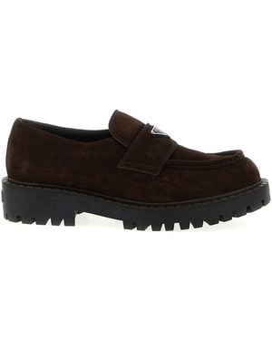 Prada Loafers "Double Chocolate" - Mehrfarbig