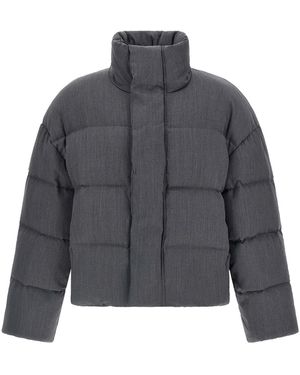 Entire studios 'mml Puffer' Down Jacket - Grey