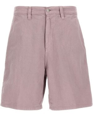 Carhartt 'walter' Bermuda Shorts - Purple
