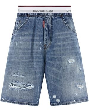 DSquared² Bermuda-Shorts 'Surfer' - Blau