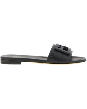 Fendi Schwarze 'Tube' Pantolette
