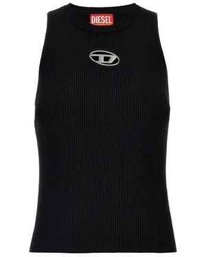 DIESEL Tank top 'M-Caddix-Top' - Nero