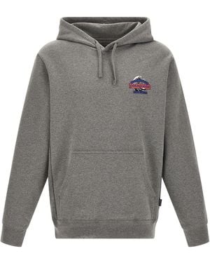 Patagonia 'great Waves' Print Hoodie - Grey