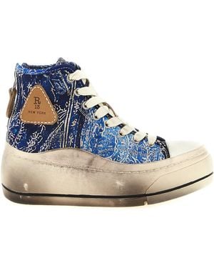 R13 'kurt' Trainers - Blue