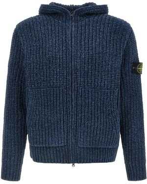 Stone Island '5100065' Cardigan - Blue