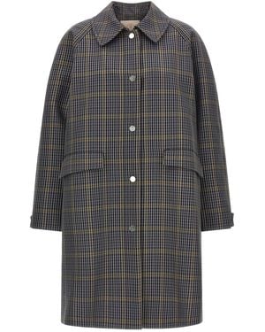 Tela 'nathan' Trench Coat - Grey