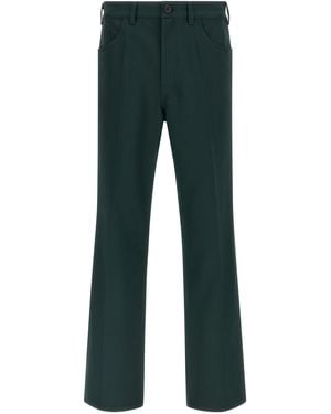 Marni Technical Twill Trousers - Blue