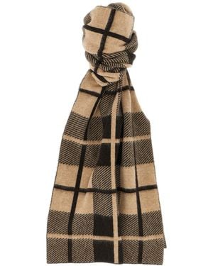Guest In Residence 'the Plaid Big Scarf' Scarf - Natural
