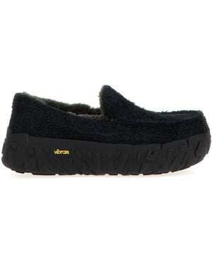 UGG Mocassino Con Suola Vibram Avvolgente - Nero