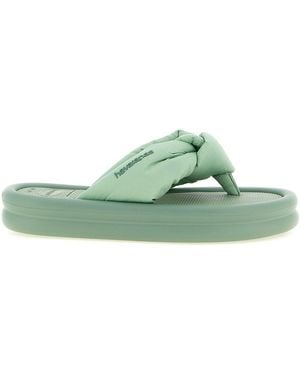 Havaianas 'over Puffed Up' Sandals - Green