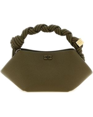 Ganni 'bou' Mini Handbag - Green