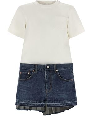 Sacai Denim Dress - Blue