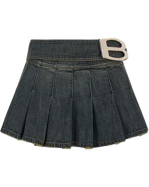 Balenciaga Rock "Buckle Pleated" - Schwarz