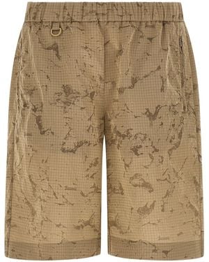 Laminar Cmouflage Bermuda Shorts - Natural