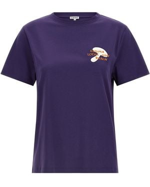 Loewe T-Shirt X Cosima Von Bonin - Lila