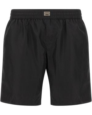 Dolce & Gabbana Swim Trunks - Black