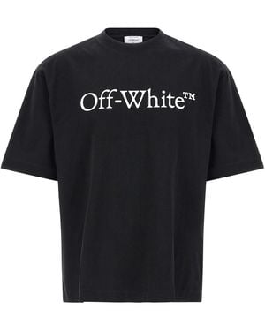 Off-White c/o Virgil Abloh 'big Bookish Skate' T-shirt - Black