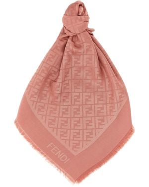 Fendi Ff Schal - Pink
