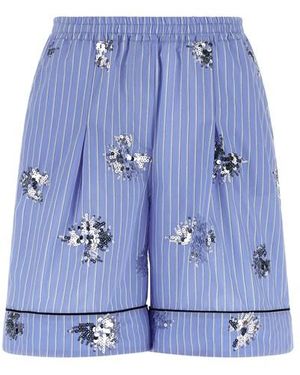 Le twins Shorts 'Mezzodì' - Blu
