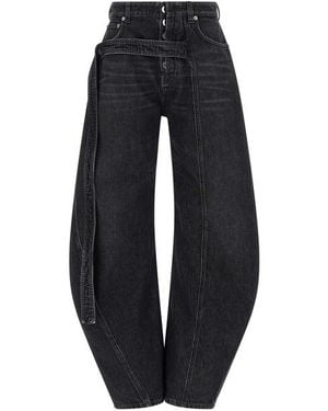 Jean Paul Gaultier Jeans Vita Bassa - Blu