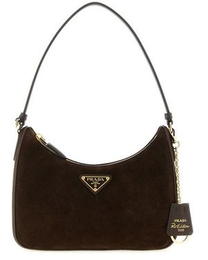 Prada Borsa A Spalla Re-Edition 2005' Mini - Nero