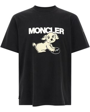 Moncler Genius T-shirt Moncler X Fragment - Black