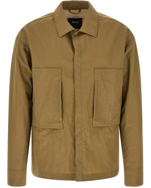 Laminar Shacket Rippled Effect - Green