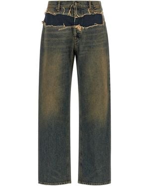 Maison Margiela Distressed Jeans - Grey