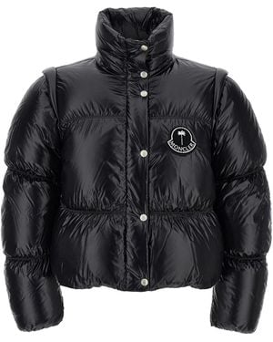 Moncler Genius Moncler X Palm Angels 'noella' Down Jacket - Black